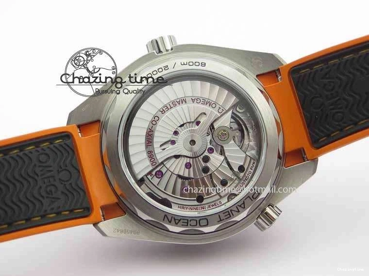 0411 UrbanStyle Planet Ocean 2016 43.5mm SS OM 1:1 Best Edition Gray Dial On Black Nylon Strap A 8168